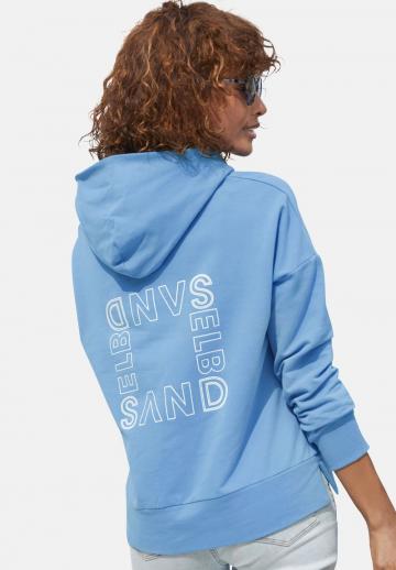 Пуловер с капюшоном