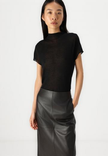 Кожаная юбка