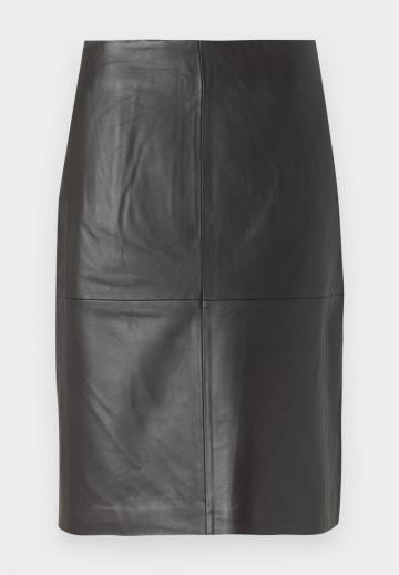 Кожаная юбка