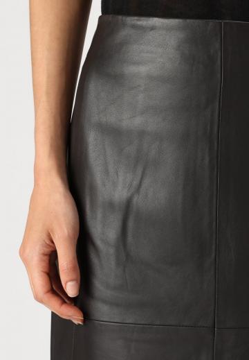 Кожаная юбка