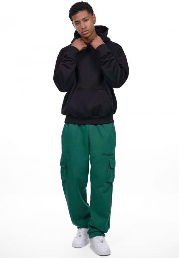 Брюки с накладными карманами