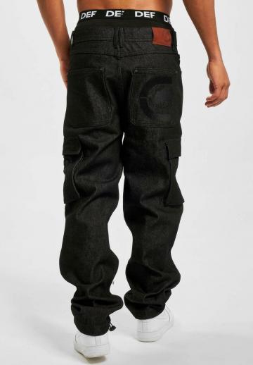 Брюки с накладными карманами