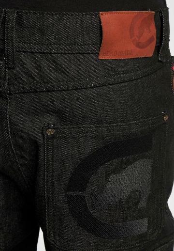 Брюки с накладными карманами