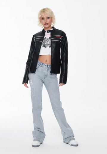 Байкерская куртка