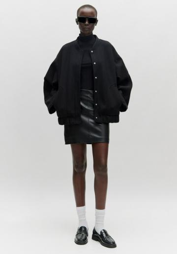 Кожаная юбка