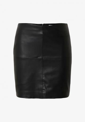 Кожаная юбка