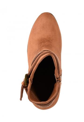 Полусапожки на высоком каблуке