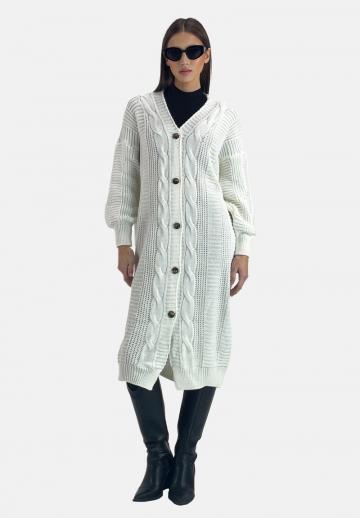 Длинный жилет