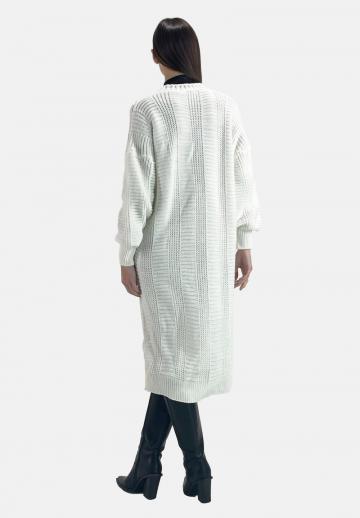 Длинный жилет