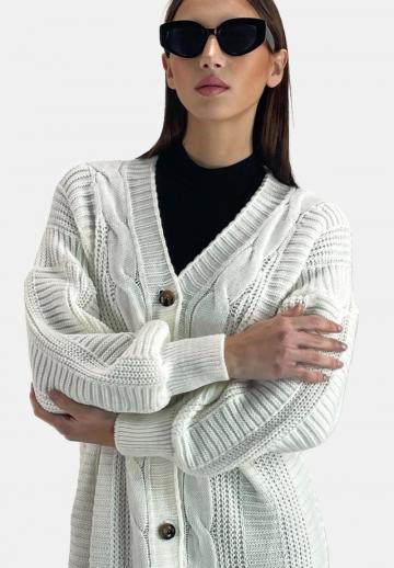 Длинный жилет