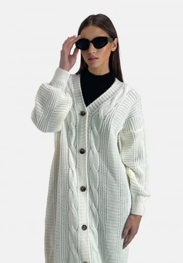 Длинный жилет