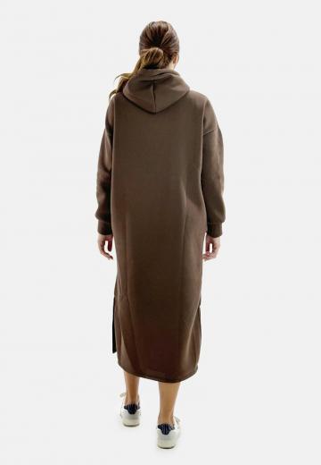 Пуловер с капюшоном