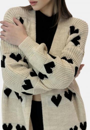 Длинный кардиган