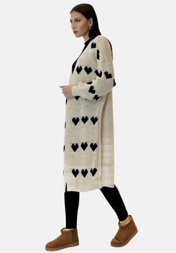 Длинный кардиган