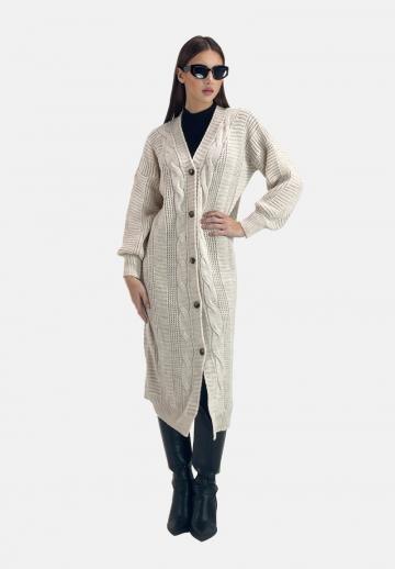 Длинный кардиган