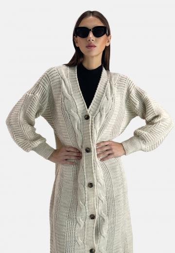 Длинный кардиган