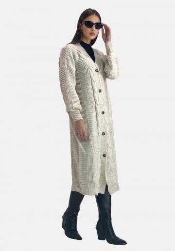 Длинный кардиган
