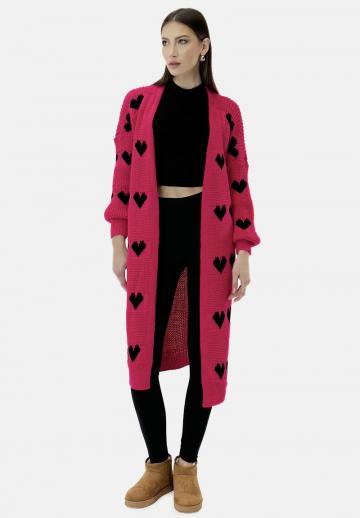 Длинный кардиган