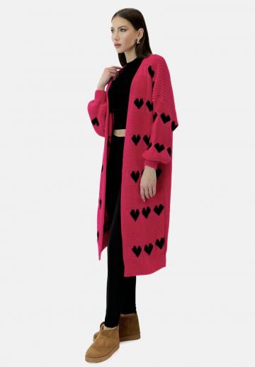 Длинный кардиган