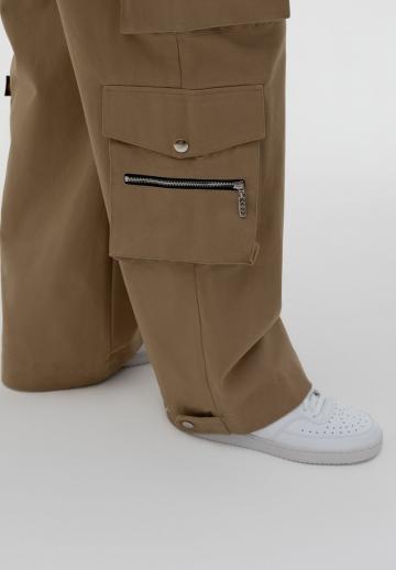 Юбка с накладными карманами