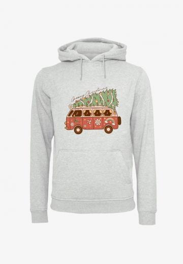 Пуловер с капюшоном