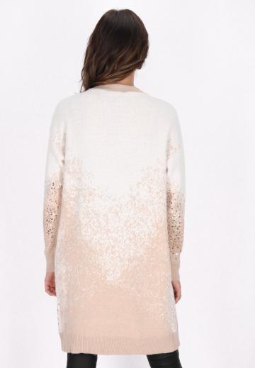 Длинный жилет