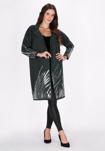 Длинный жилет