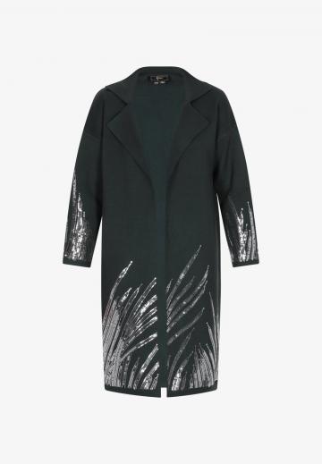 Длинный жилет