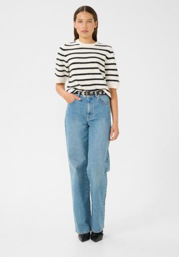 Пуловер с коротким рукавом