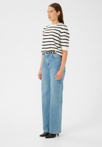 Пуловер с коротким рукавом