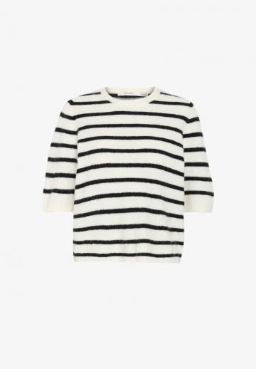 Пуловер с коротким рукавом