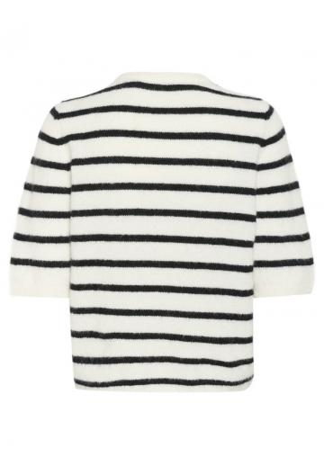 Пуловер с коротким рукавом