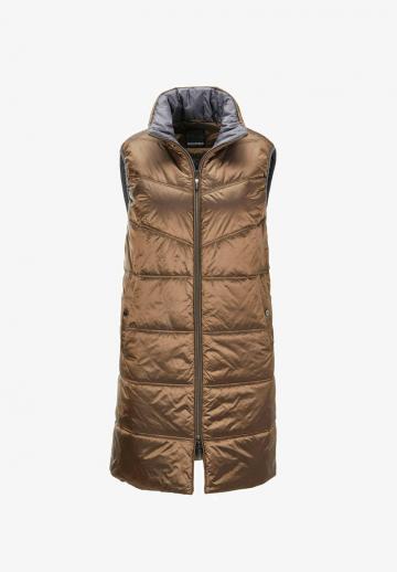 Длинный жилет