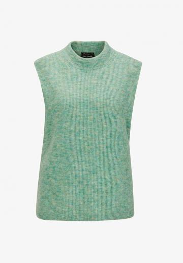 Пуловер без рукавов