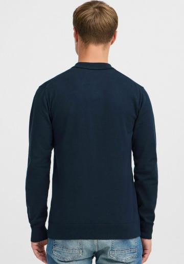 Поло с длинным рукавом