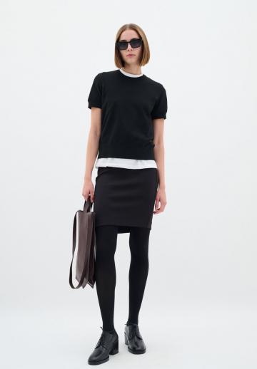 Вязаная юбка