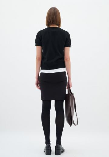 Вязаная юбка