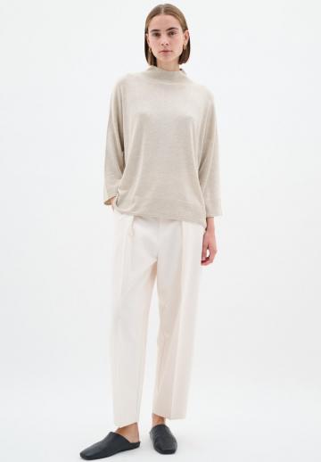 Пуловер с рукавом три четверти