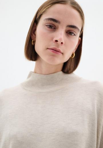 Пуловер с рукавом три четверти