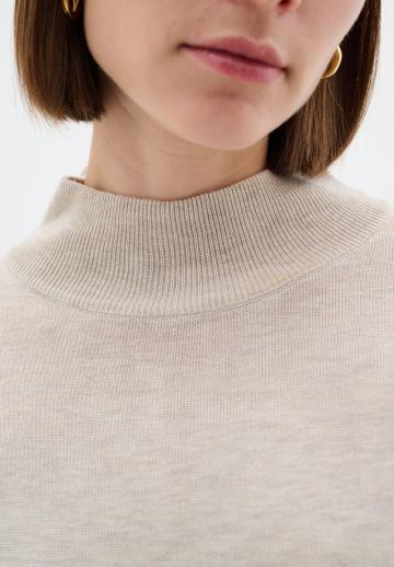 Пуловер с рукавом три четверти