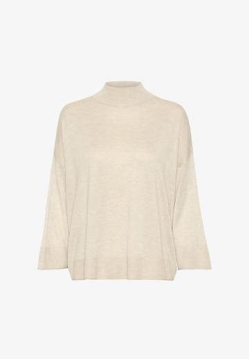 Пуловер с рукавом три четверти