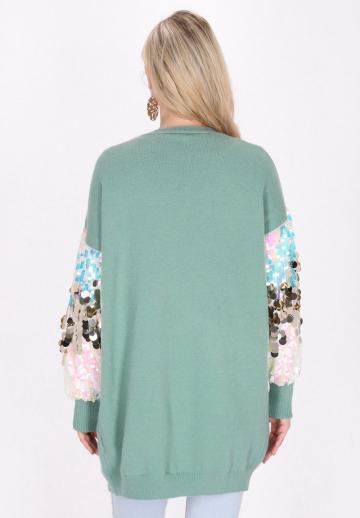 Длинный жилет