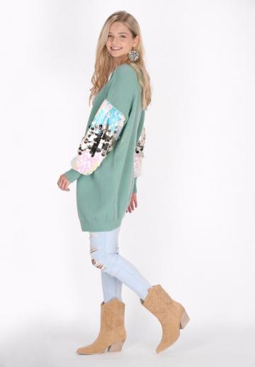 Длинный жилет