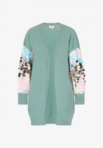 Длинный жилет