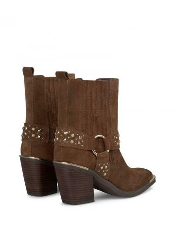 Полусапожки на высоком каблуке