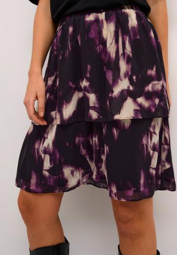 Юбка с воланами