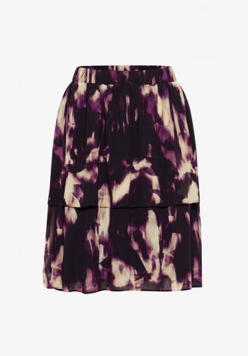 Юбка с воланами