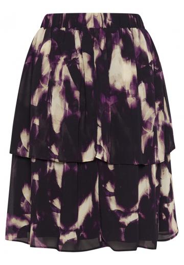 Юбка с воланами