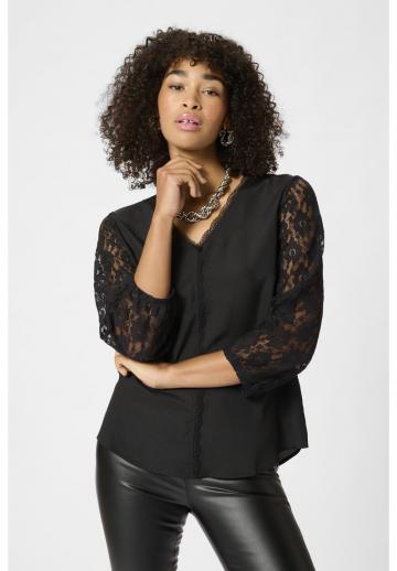Кружевная блузка