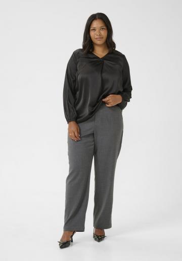 Атласная блузка